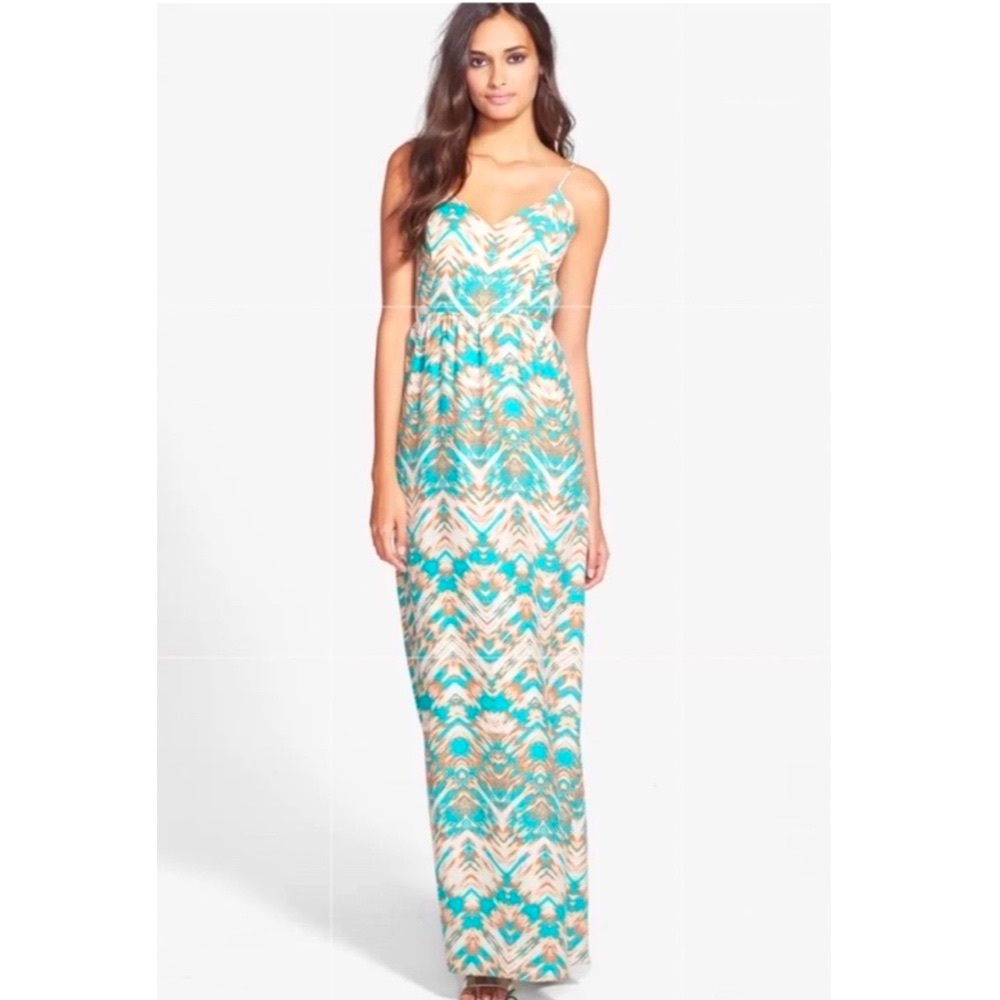 Parker Niko silk maxi dress. NWOT.